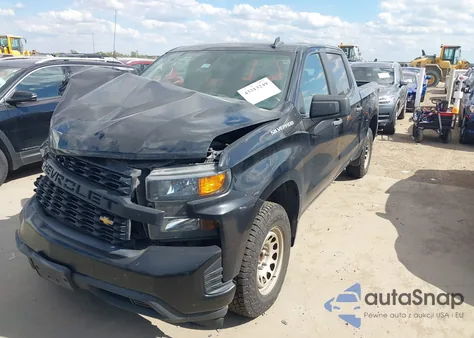 2019 Chevrolet Silverado 1500 Work Truck z USA, uszkodzony, nr VIN 1GCPWAEH2KZ385190